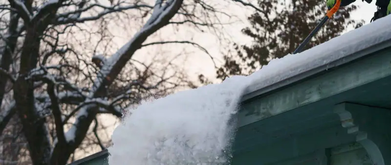 Roof Ice Dam Removal